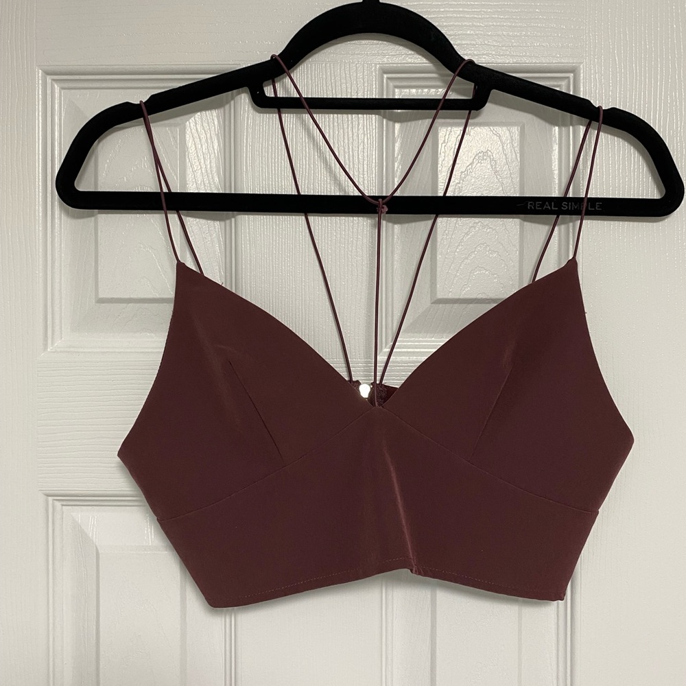 Tobi strappy crop top